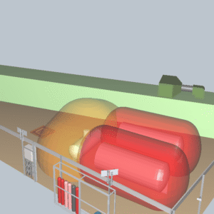 3D Gas & Flame Detection Mapping